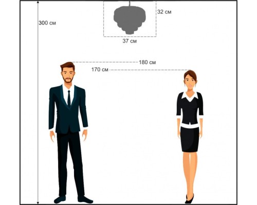 Подвесная люстра Sabina Sabina E 1.5.32.100 N Arti Lampadari