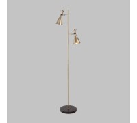 Торшер Glustin 01109/2 латунь / черный Bogate's