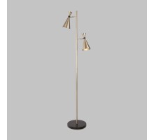 Торшер Glustin 01109/2 латунь / черный Bogate's