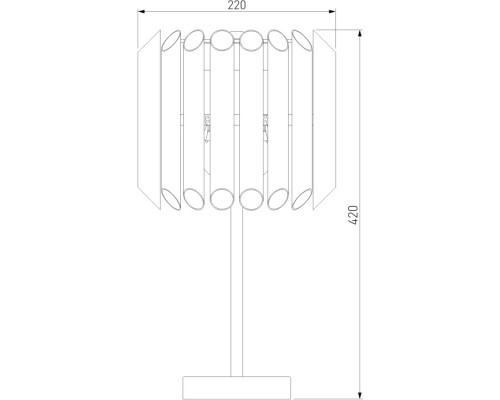 Интерьерная настольная лампа Castellie 01124/3 Bogate's