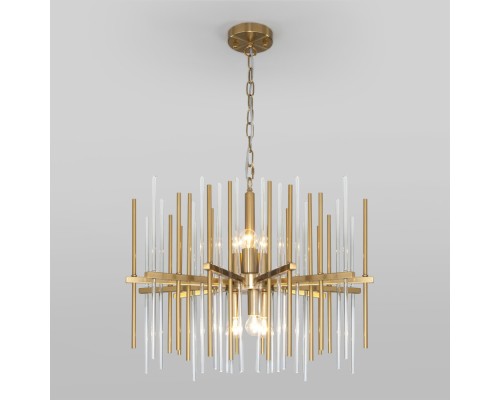 Подвесная люстра Allure 356/6 латунь Bogate's