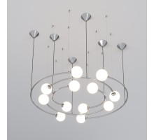 Подвесная люстра Brook 360/12 хром Bogate's