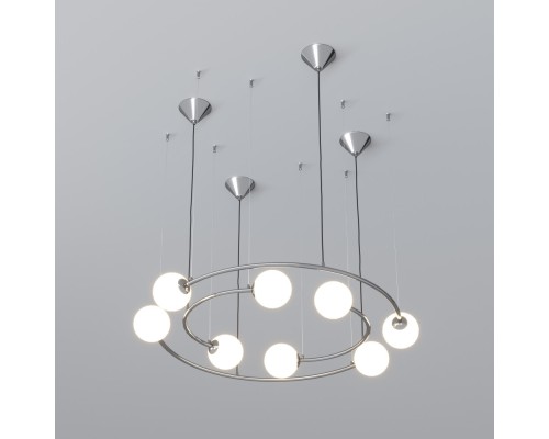 Подвесная люстра Brook 360/8 хром Bogate's