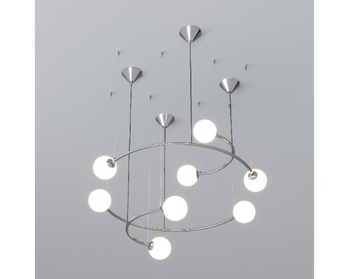 Подвесная люстра Brook 360/8 хром Bogate's