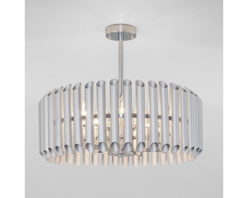Потолочная люстра Castellie 362/5 серебро Bogate's