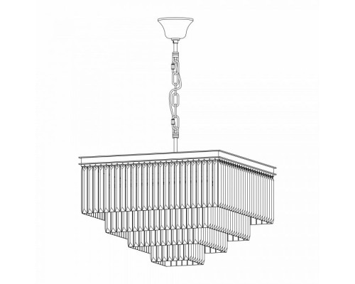 Подвесная люстра Мартин CL332241 Citilux