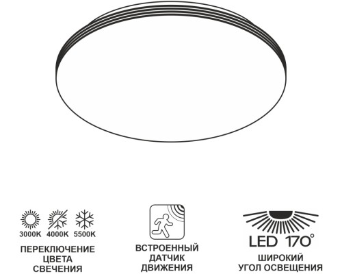 Потолочный светильник Симпла CL71424SV Citilux