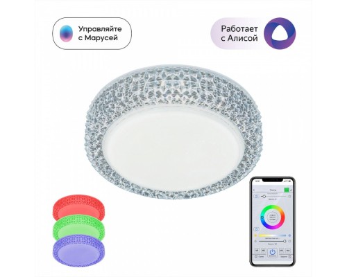 Настенно-потолочный светильник Альпина Смарт CL718A12G Citilux