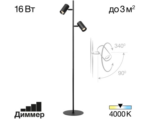 Торшер Twin CL809011N Citilux