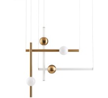 Подвесной светильник Orion 10053P/4 gold DeLight Collection