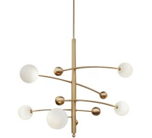 Подвесная люстра Globe Mobile 10215P/5 brass DeLight Collection