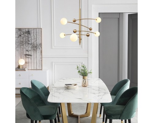 Подвесная люстра Globe Mobile 10215P/5 brass DeLight Collection