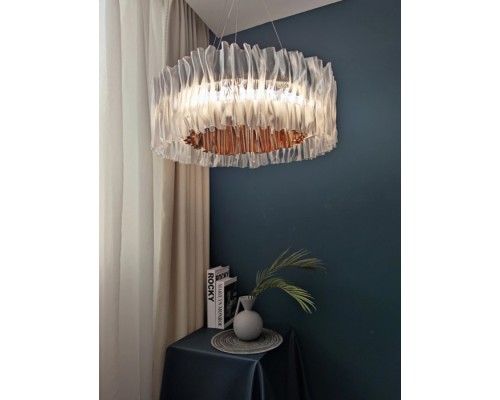 Подвесная люстра Accordeon 10310P-780 white/gold DeLight Collection