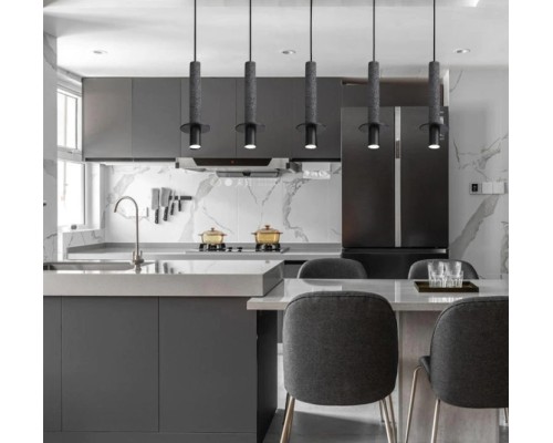 Подвесной светильник Meta 10704P black/grey DeLight Collection