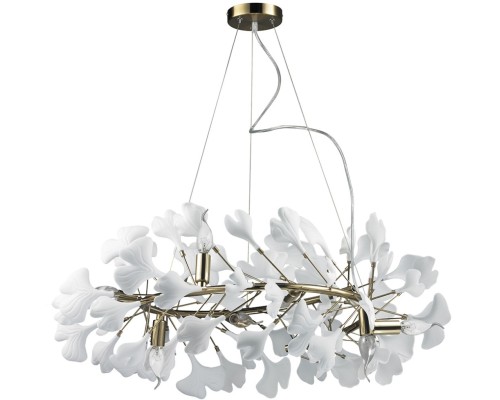 Подвесная люстра 10881 10881P/R800 gold/white DeLight Collection