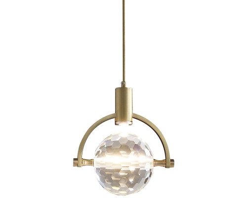 Подвесной светильник 2121 2121P/A brass/clear DeLight Collection