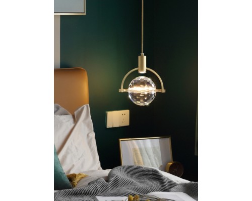 Подвесной светильник 2121 2121P/A brass/clear DeLight Collection