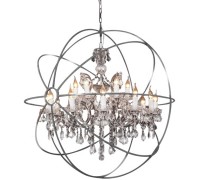 Подвесная люстра Foucault'S Orb 5014-D10 chrome DeLight Collection