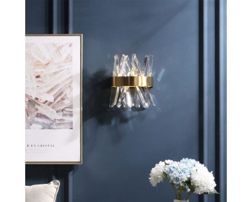 Бра Akasha II 88021W brass DeLight Collection