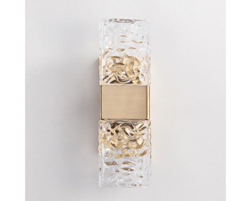 Бра Wall lamp 88068W gold/clear DeLight Collection