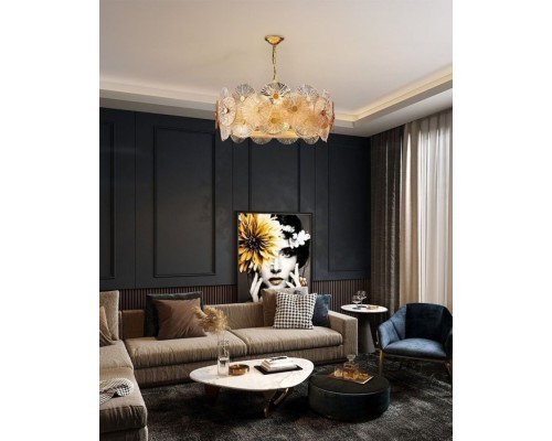 Подвесная люстра 8848 8848-80 gold DeLight Collection