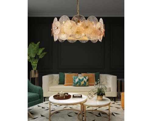 Подвесная люстра 8848 8848-80 gold DeLight Collection