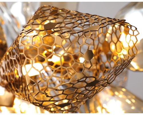 Подвесная люстра Britannica 8898P/BS gold/smoky DeLight Collection