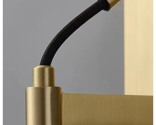 Бра Wall lamp 8960-1W brass/clear DeLight Collection