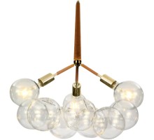 Подвесная люстра 9087 9087/3 brown DeLight Collection