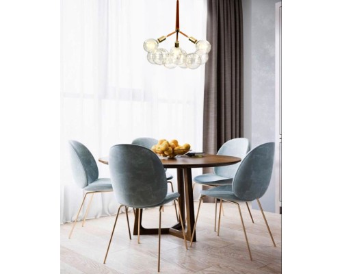 Подвесная люстра 9087 9087/3 brown DeLight Collection