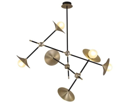 Потолочная люстра 9256 9256P/6 gold DeLight Collection