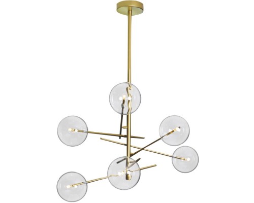 Потолочная люстра Globe Mobile 9307P-6A gold DeLight Collection