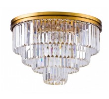 Потолочная люстра 1920s Odeon 9513C/600R gold/clear DeLight Collection