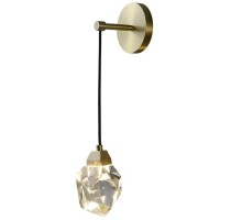 Бра Crystal rock II 9701W brass DeLight Collection