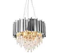 Подвесная люстра Barclay A006-400 L4 silver DeLight Collection