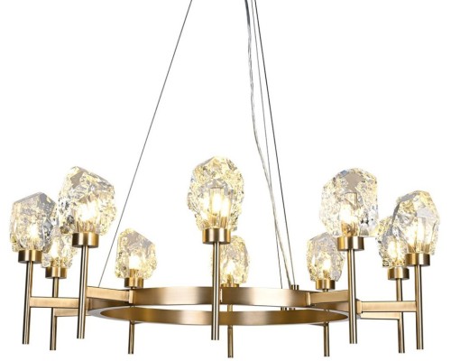 Подвесная люстра Cornwell BRCH9162-10 antique brass DeLight Collection