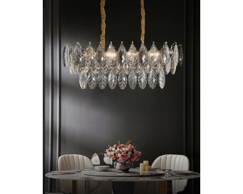 Подвесная люстра D8011P D8011P/L-800 gold/smoky DeLight Collection