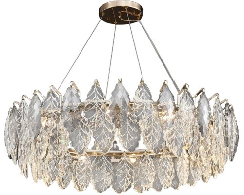 Подвесная люстра D8011P D8011P/R-1000 gold/smoky DeLight Collection