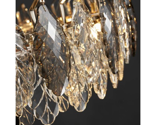 Подвесная люстра D8011P D8011P/R-1000 gold/smoky DeLight Collection