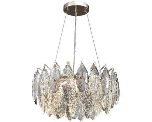 Подвесная люстра D8011P D8011P/R-600 gold/smoky DeLight Collection