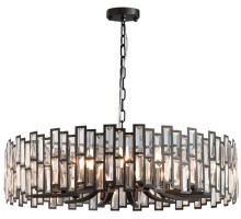 Подвесная люстра Bertola D8524P/L black/clear DeLight Collection