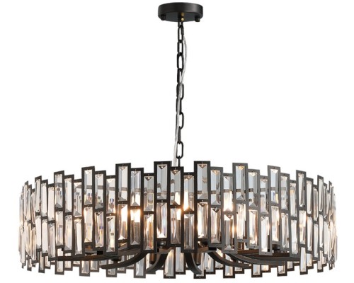 Подвесная люстра Bertola D8524P/L black/clear DeLight Collection