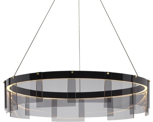 Подвесная люстра Stratos D8825P/L black/smoky DeLight Collection