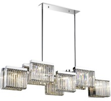 Подвесная люстра Broadway EP68031L-10 chrome DeLight Collection