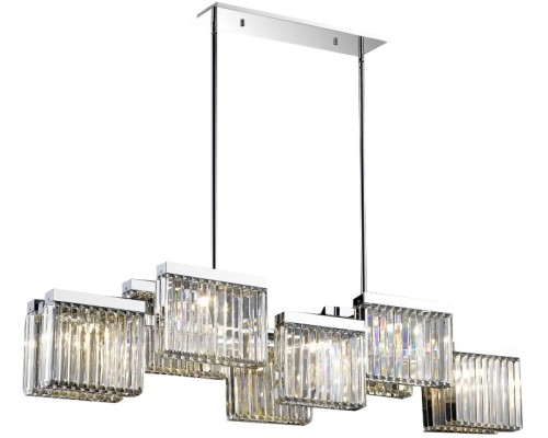 Подвесная люстра Broadway EP68031L-10 chrome DeLight Collection