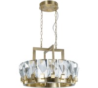 Подвесная люстра Peruzzi GM0034-P12-2 ant.brass DeLight Collection