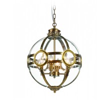 Подвесная люстра Hagerty KG0516P-3 antique brass DeLight Collection