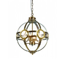Подвесная люстра Hagerty KG0516P-4 antique brass DeLight Collection