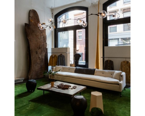 Подвесная люстра Bubble KG0579P-10 smoky DeLight Collection