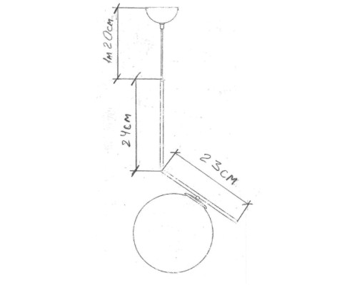 Подвесной светильник IC KG0825P-1S DeLight Collection